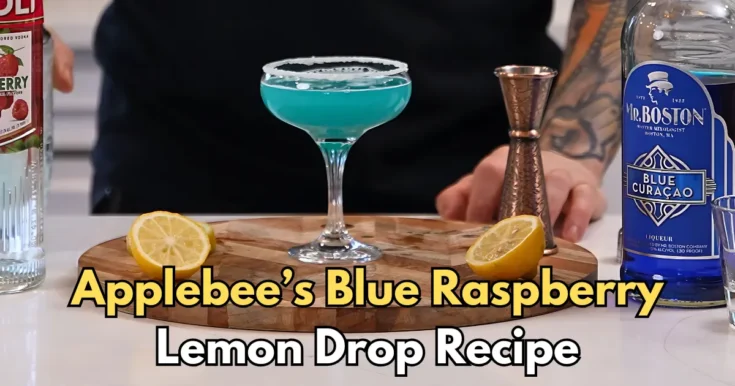 Applebee’s Blue Raspberry Lemon Drop Recipe