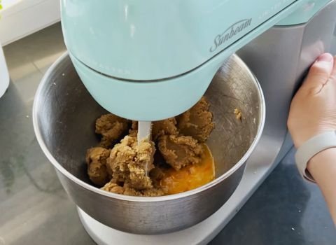 Add Eggs and Vanilla