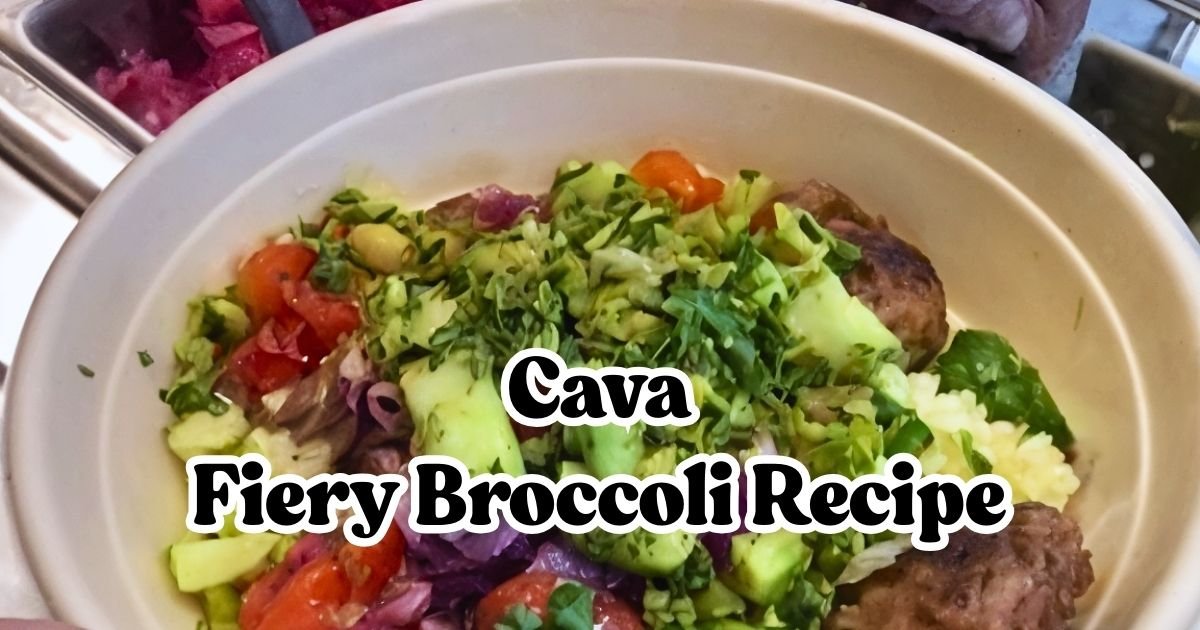 Cava Fiery Broccoli Recipe