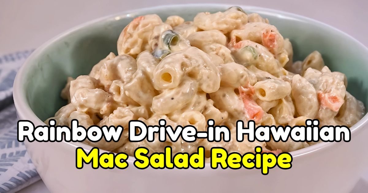 Rainbow Drive-in Hawaiian Mac Salad Recipe