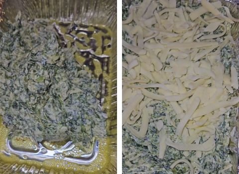 Transfer to a baking dish