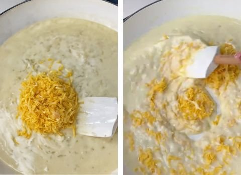 Melt in the cheese