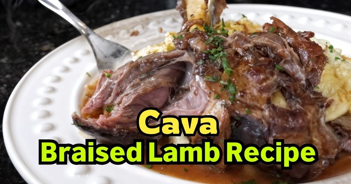 Cava Braised Lamb Recipe
