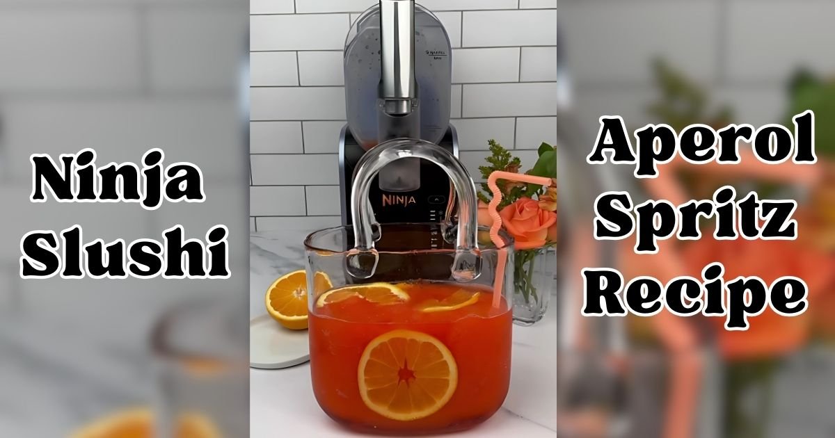 Ninja Slushi Aperol Spritz Recipe