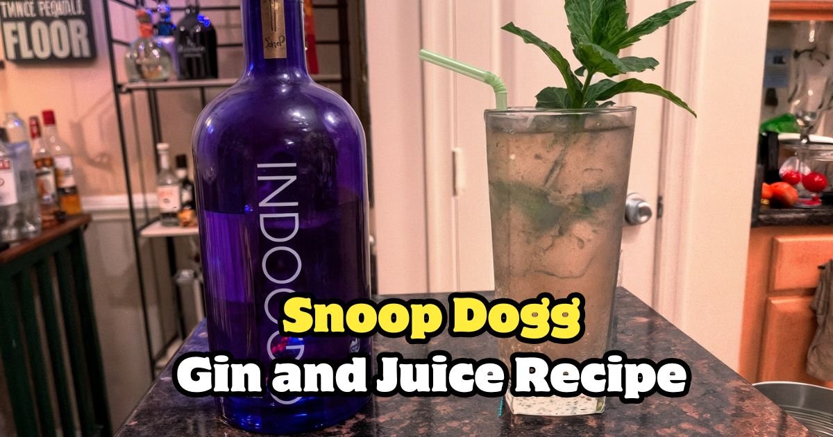 Snoop Dogg Gin and Juice Recipe