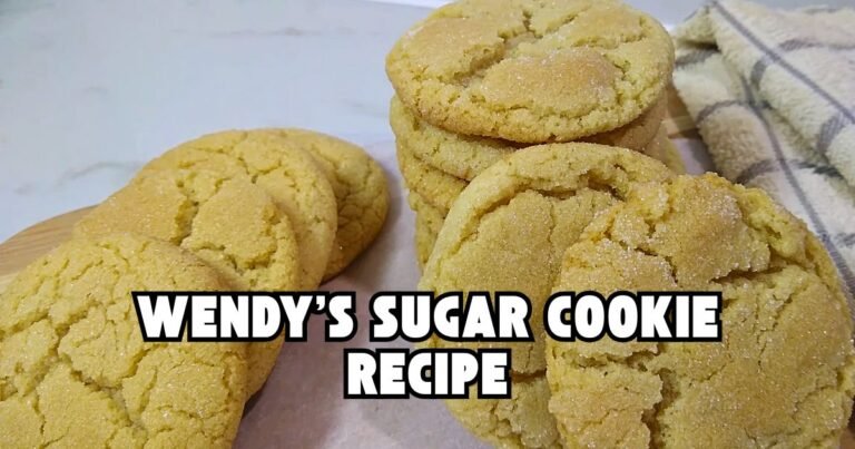 Wendy's Sugar Cookie Recipe