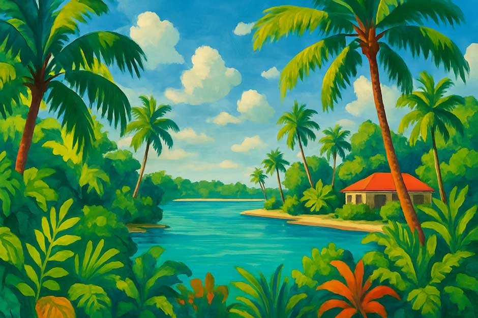 A Tropical Escape Remembered: Kokos at Pearl Alley