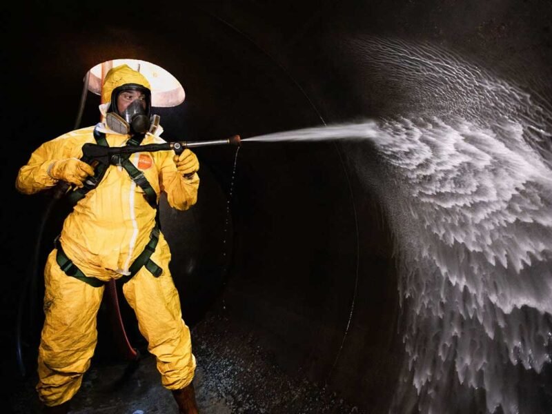 Large-Scale Oil Tank Deep Cleaning